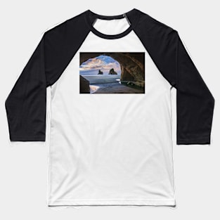 Wharariki Beach Baseball T-Shirt